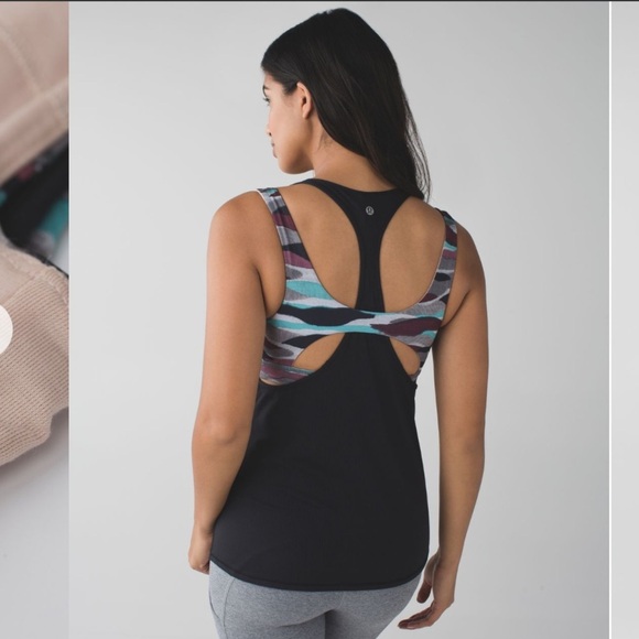 Lululemon All Sport Support Tank
Black / Mini Coast Camo Multi Size 4 - Picture 2 of 10